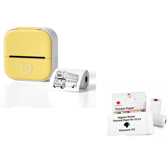 Mini imprimante PRINTI jaune